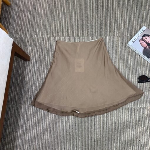 Vapetix XS-L  Fashionable proportions hazy and transparent tulle silk + wrinkled sand washing silk double-layer f - Obrázek 8