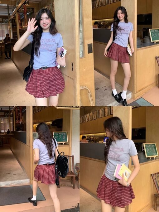 Vapetix S-2XL  Official figure cotton 40 220g (92% cotton 8% spandex) shoulder short sleeve T-shirt women's printi - Imagen 3