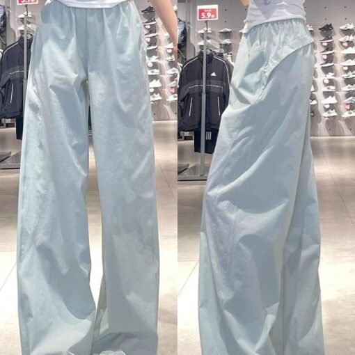 Vapetix S-XL  New 2025 Retro American Casual Work Pants for Men and Women, Summer Versatile Straight Leg Drop Loo - Afbeelding 5