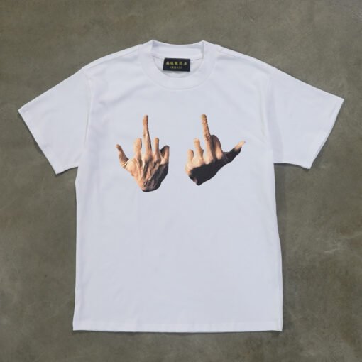 Vapetix S-3XL  [Tmall/recommend] heavy 230g double yarn combed cotton compact gesture pattern printed short sleeve – Bild 3
