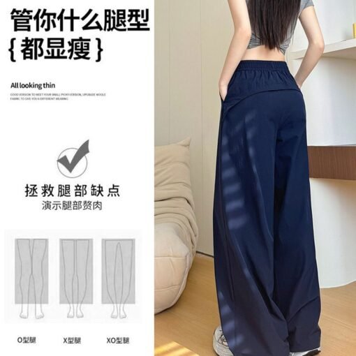 Vapetix S-XL  New 2025 Retro American Casual Work Pants for Men and Women, Summer Versatile Straight Leg Drop Loo - Afbeelding 7