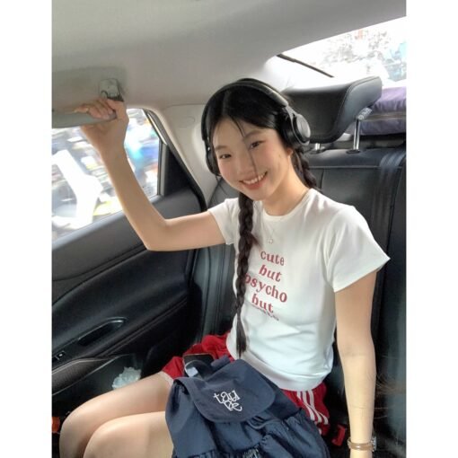 Vapetix S-2XL  Official photo: 40 pure cotton 220g (92% cotton 8% spandex) front shoulder short-sleeved T-shirt wo - 图片 4