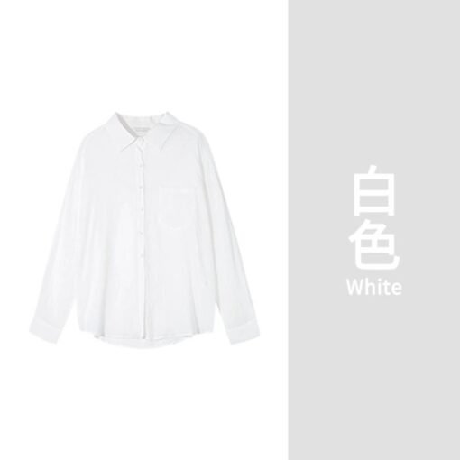 Vapetix S-XL  Summer Thin Blouse Women's 2025 New Luxury High-End Mint Green Sun Protection Shirt – Bild 3