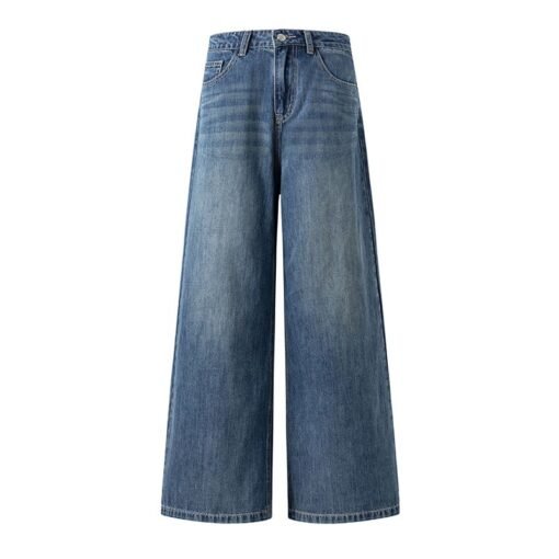 Vapetix XS-XL  Photographed American-style dropped pants, retro high-street design, high-waisted wide-leg, loose n