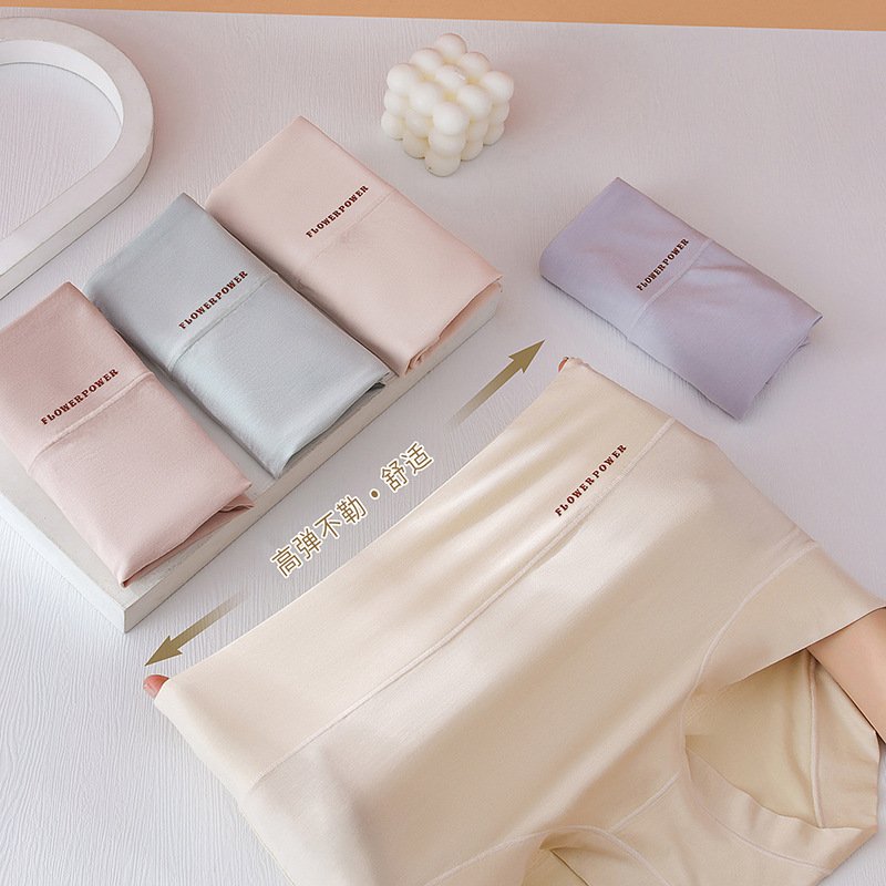 Vapetix Unisex size 110-150 lbs-Unisex size 110-150 lbs Modal Women's Underwear Summer High Waist Plus Size Abdominal Shaping and Hip Lifting Fat MM Seamle – Bild 3