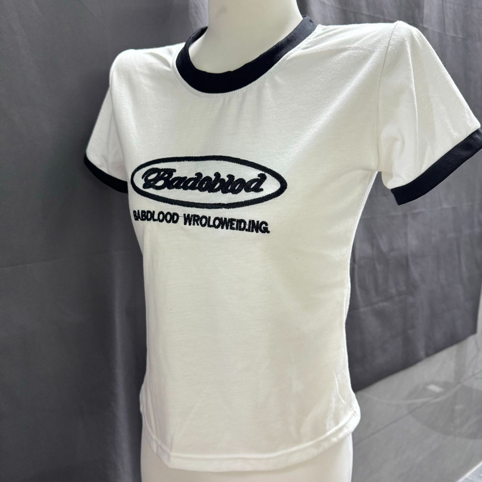 Vapetix S-XL Clearance Sale!!! Color-blocked Spliced Crew Neck Short-sleeved T-shirt Cotton Summer Slim-fit Shor – Bild 2