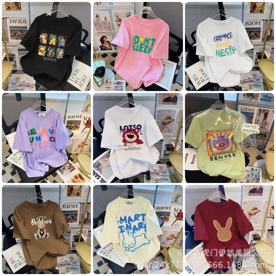 Vapetix Women's 2XL (100-140 lbs)-Packaging bag (no need to order the bag) Summer Women's Clothing $9.9 Free Shipping Dropshipping AliExpress Wholesale 1688 Women's Short Sle – Bild 4