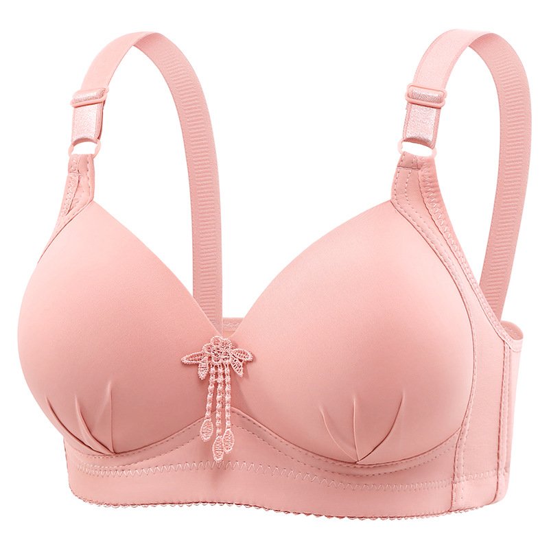 Vapetix 38/85-44/100 Direct selling cross-border simple style no-wire thin cup breathable high stretch side gathering be – Bild 5