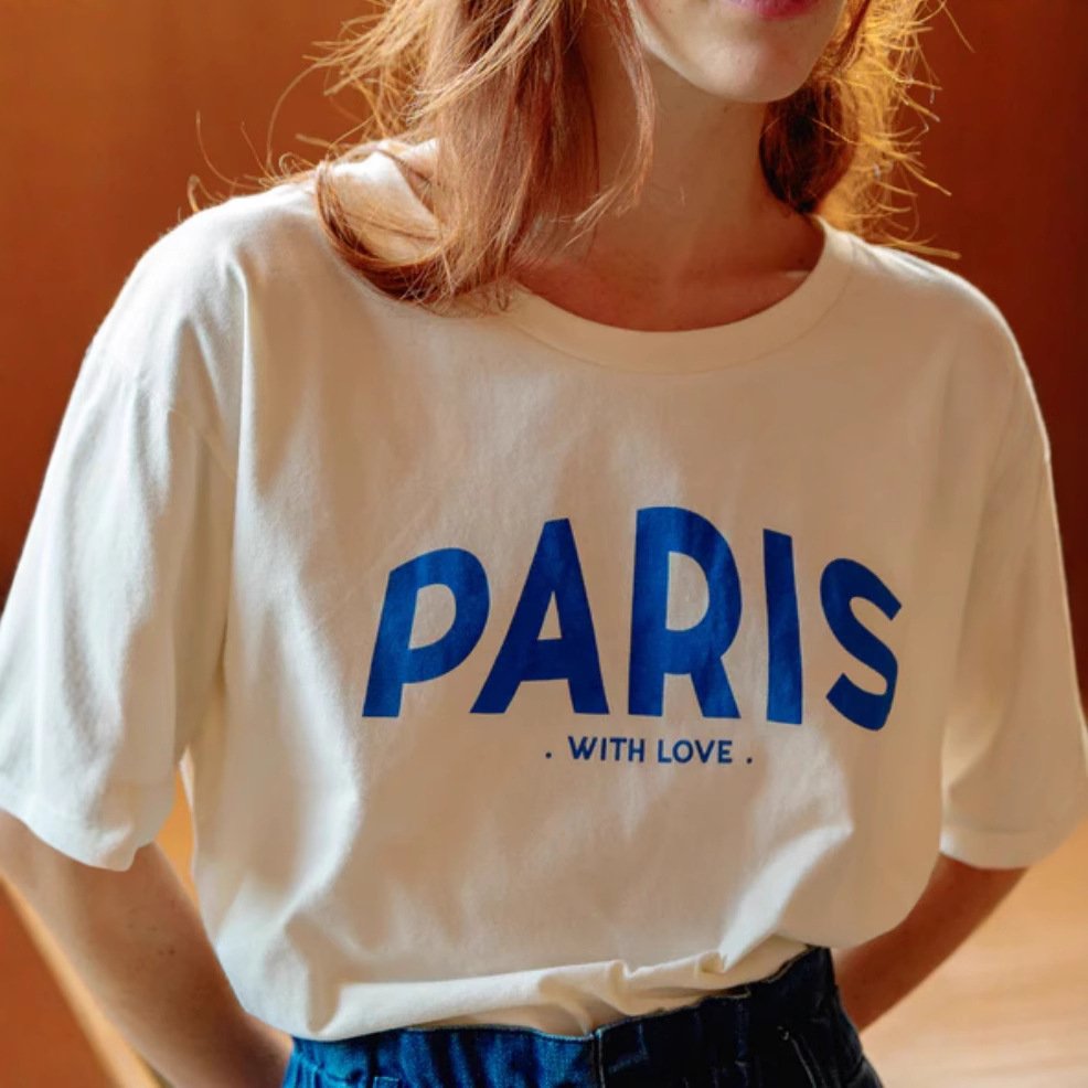 Vapetix S-L 25 Summer New Letter Printing Round Neck Pullover Top Fashion Trend Casual All-match Short Sleeve T – Bild 5