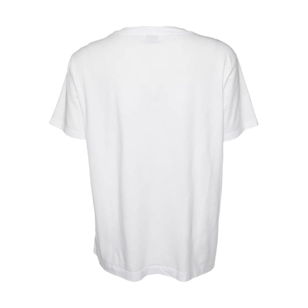 Vapetix S-L Abundant and Continuous Goods 25 Years Summer New Simple Letter Printed Round Neck Top Loose Short – Bild 5