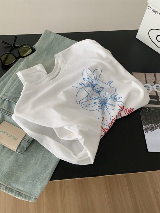 Vapetix Unisex size 90-130 lbs-Unisex size 90-130 lbs  Minimalist and Fresh Lily Sunscreen Blouse for Women - Summer Lightweight Breathable Snow Cotton Lo – Bild 8