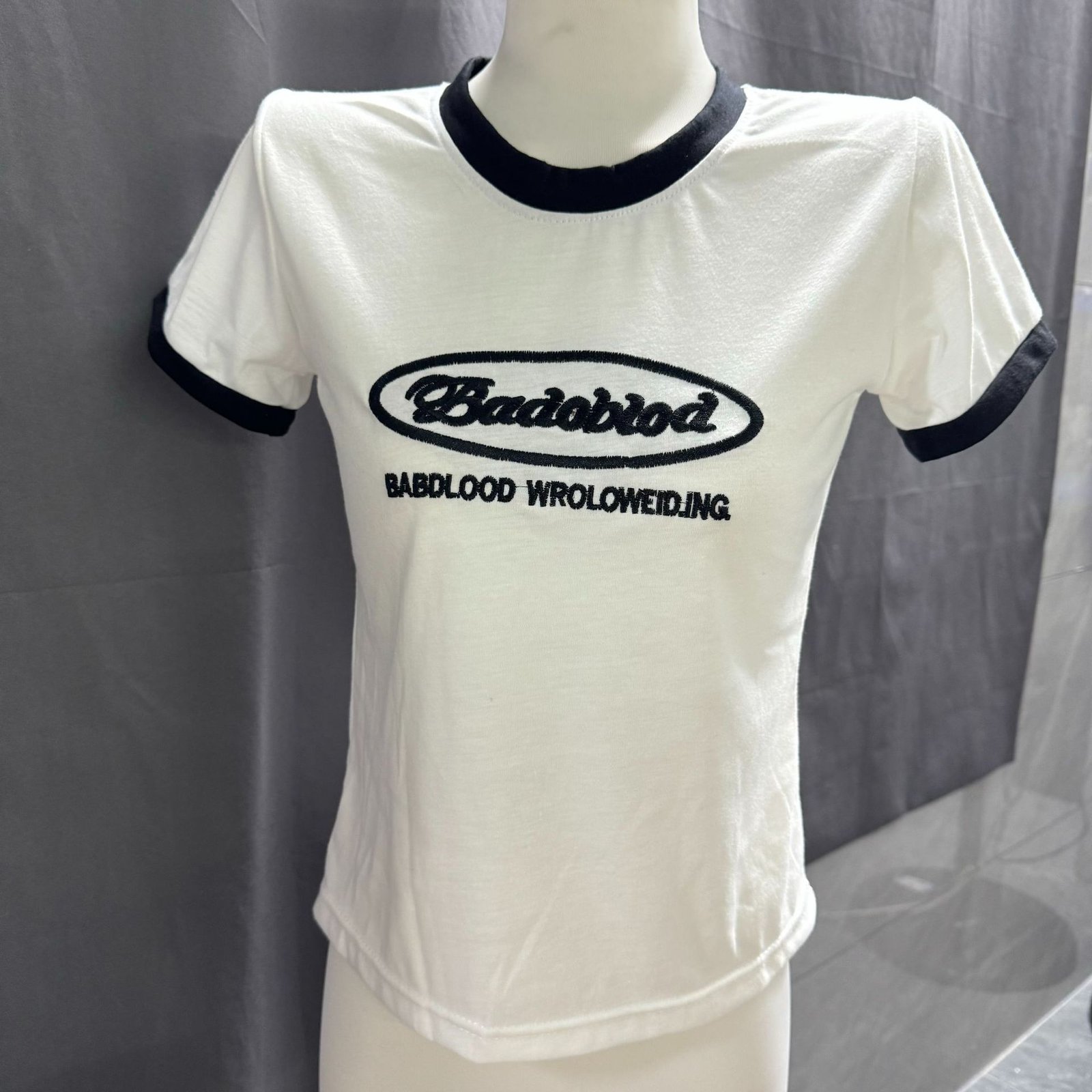 Vapetix S-XL Clearance Sale!!! Color-blocked Spliced Crew Neck Short-sleeved T-shirt Cotton Summer Slim-fit Shor – Bild 4