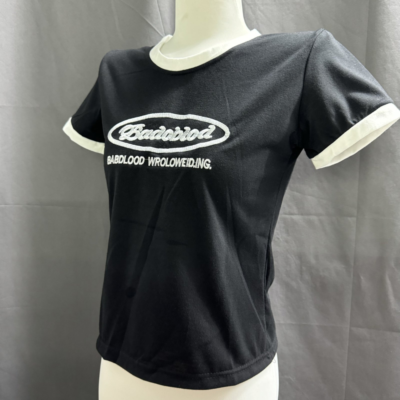 Vapetix S-XL Clearance Sale!!! Color-blocked Spliced Crew Neck Short-sleeved T-shirt Cotton Summer Slim-fit Shor – Bild 5