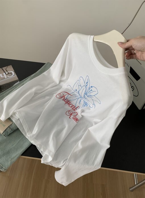 Vapetix Unisex size 90-130 lbs-Unisex size 90-130 lbs  Minimalist and Fresh Lily Sunscreen Blouse for Women - Summer Lightweight Breathable Snow Cotton Lo – Bild 9