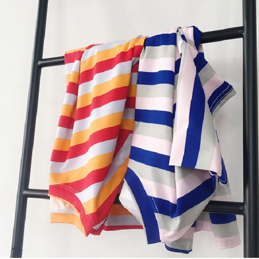 Vapetix M-3XL  Summer Loose and Simple Striped Short-Sleeve T-Shirt for Women, Japanese and Korean Style Casual Ne – Bild 8