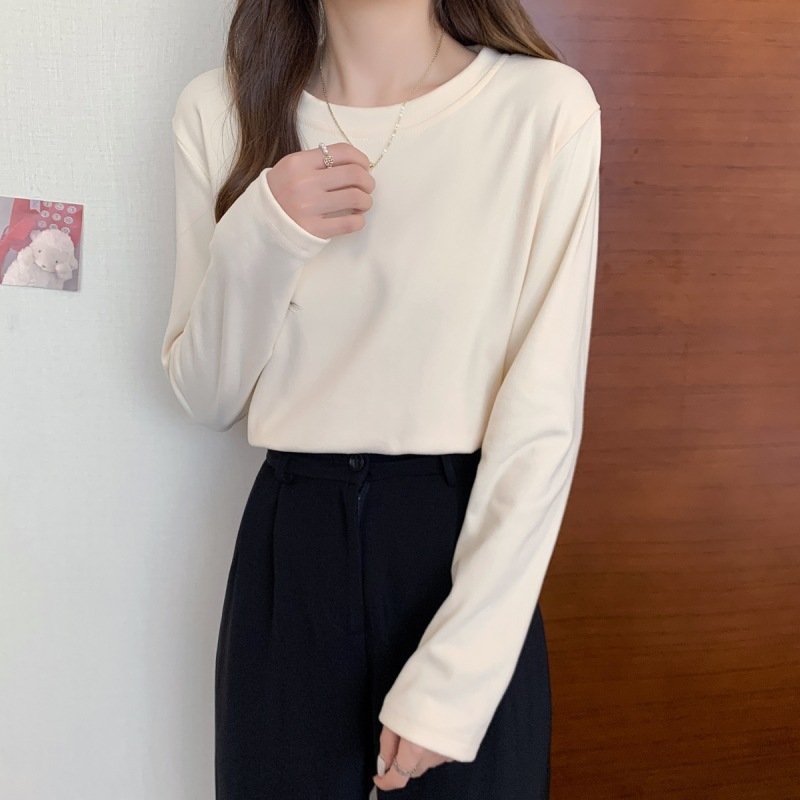 Vapetix M-2XL Women's Winter New Fleece Long-Sleeve Top with Added Warmth and Thickness, Half-Neck Base Layer Shi – Bild 6