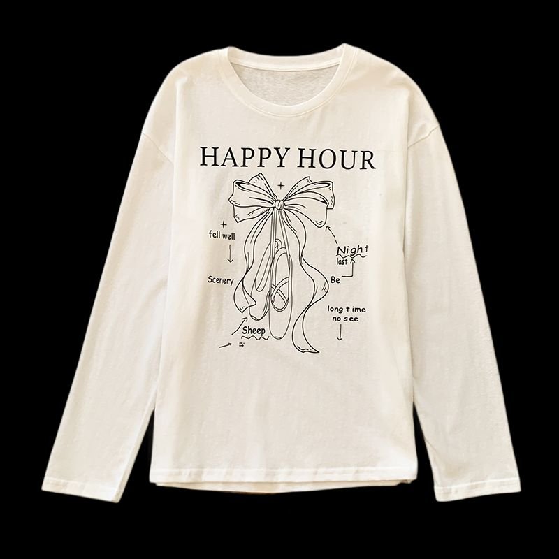 Vapetix S-XL White Casual Long-Sleeve T-Shirt for Women, Spring and Autumn Lightweight, Exquisite Covering Shirt – Bild 2