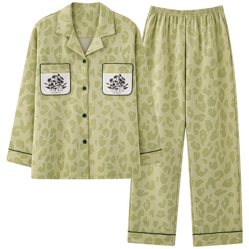 Vapetix M-XXXL Maternity nursing pajamas for women, suitable for spring and autumn, 6040 pure cotton, postpartum b