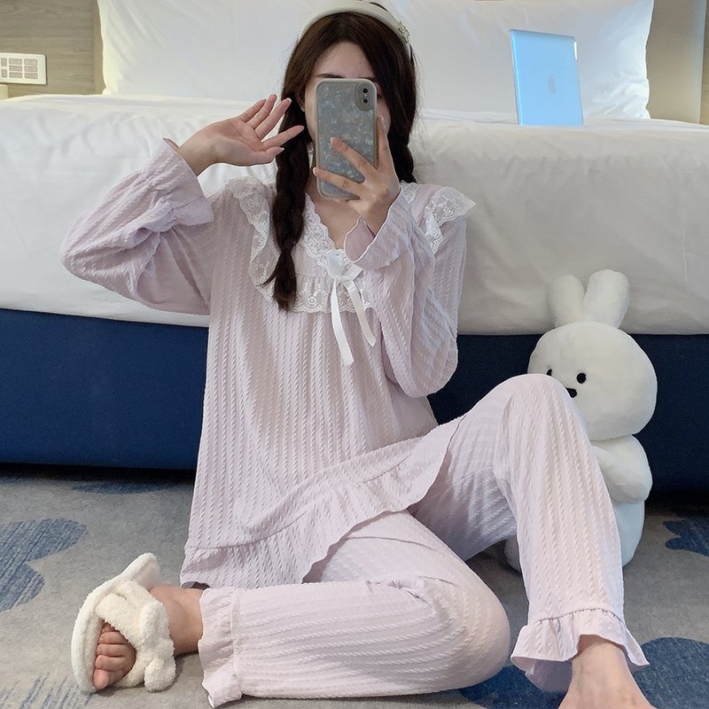 Vapetix M-XL Starry and Noble V-Neck Lace Sweet Princess Style Homecoming Dress for Spring and Autumn Seasons, 1 - 图片 3