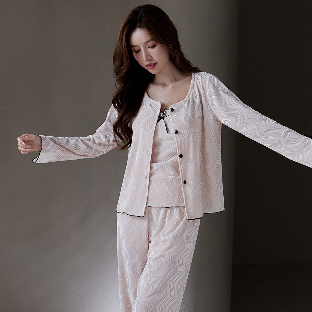 Vapetix M-XXL Duan Cai Cashmere Three-Piece Set Detachable Chest Pad Strap Long-Sleeved Trousers Autumn and Winte – Bild 3