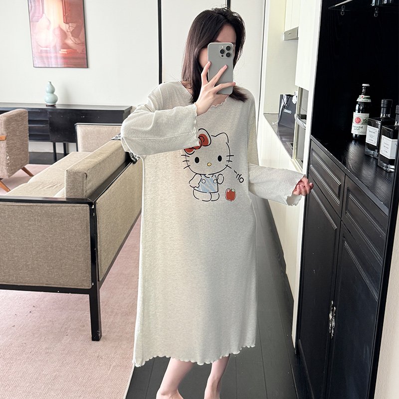Vapetix 155(S)-175(XXL) Tangfanni Autumn Batch 17 M-XXL (Knitted Color Cotton) Women's Cartoon Knitted Color Cotton Sleep D