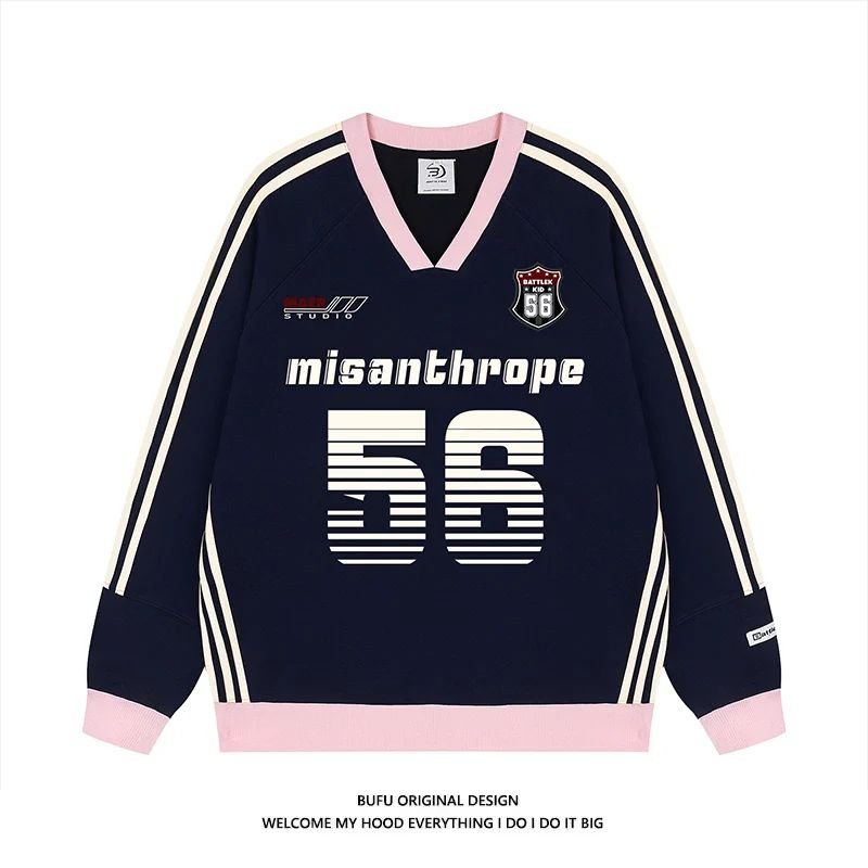 Vapetix M-2XL Cotton-like Polyester Blended Milk Fiber / Silver Fox Fur American Style V-neck Sweatshirt Coat for – Bild 2