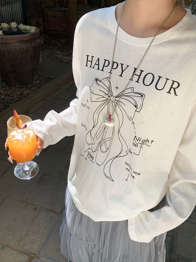 Vapetix S-XL White Casual Long-Sleeve T-Shirt for Women, Spring and Autumn Lightweight, Exquisite Covering Shirt – Bild 6