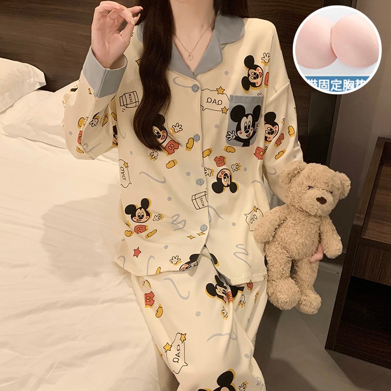 Vapetix M-XXL Qiao Mengran 2025 Autumn 180g Faux Cotton (with Chest Pads) Lapel Cardigan Long-Sleeve Pants Women' – Bild 4