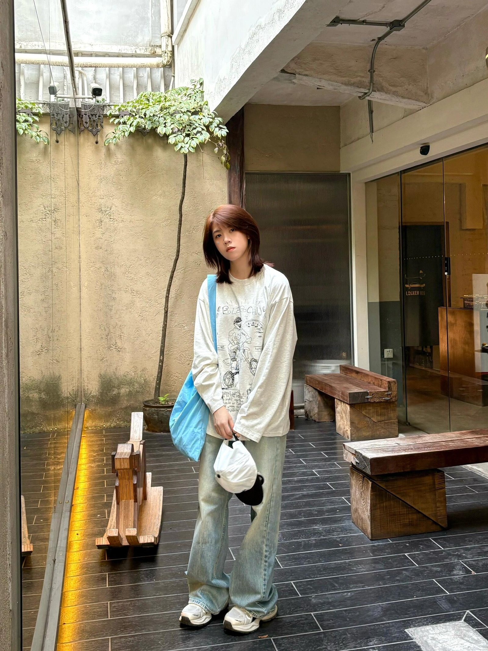 Vapetix M-2XL Women's Long Sleeve T-Shirt with [200g Pure Cotton Celophane + Shoulder Strap Edge + Fake Button Lo - 图片 2