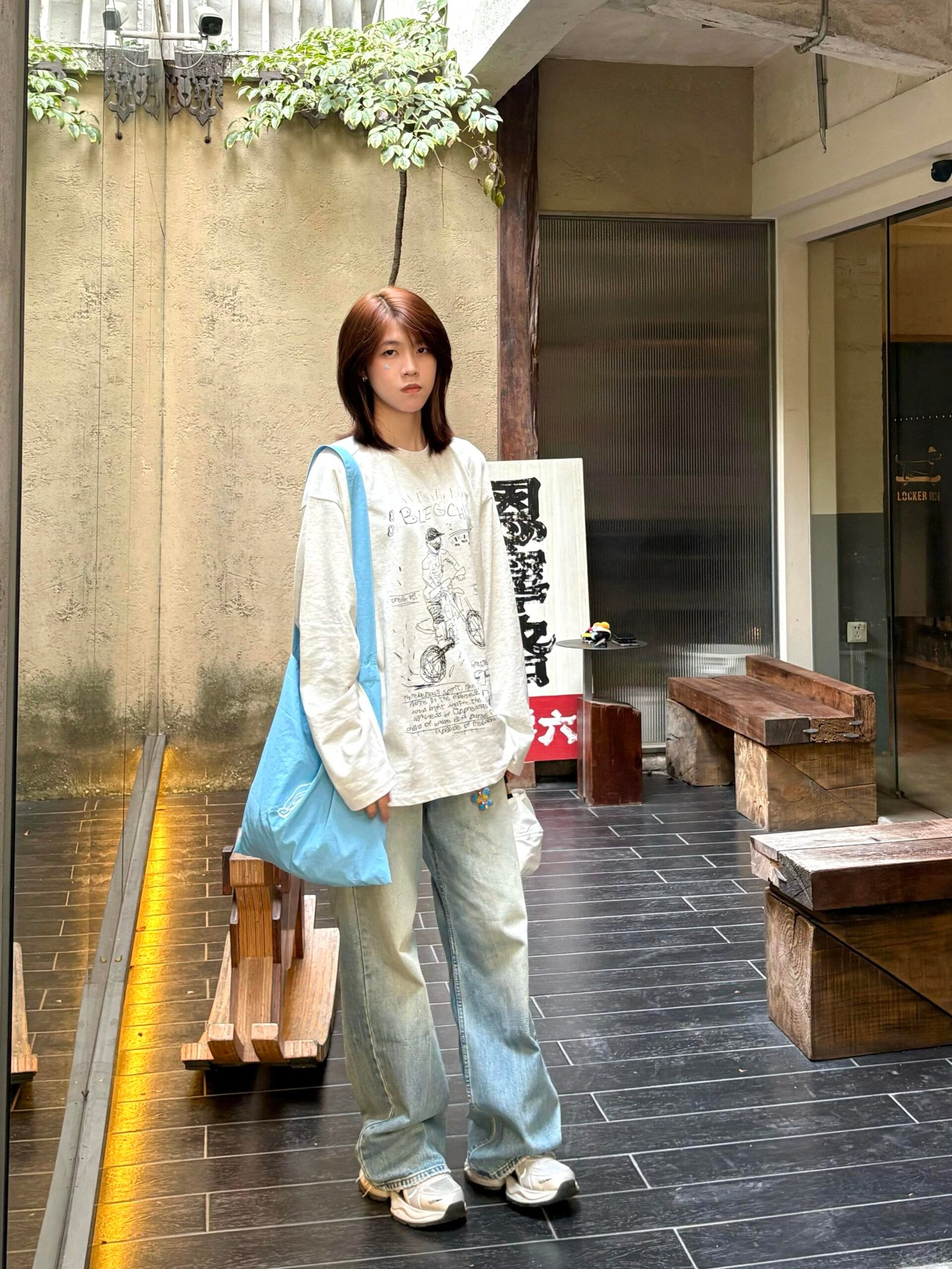 Vapetix M-2XL Women's Long Sleeve T-Shirt with [200g Pure Cotton Celophane + Shoulder Strap Edge + Fake Button Lo - 图片 5