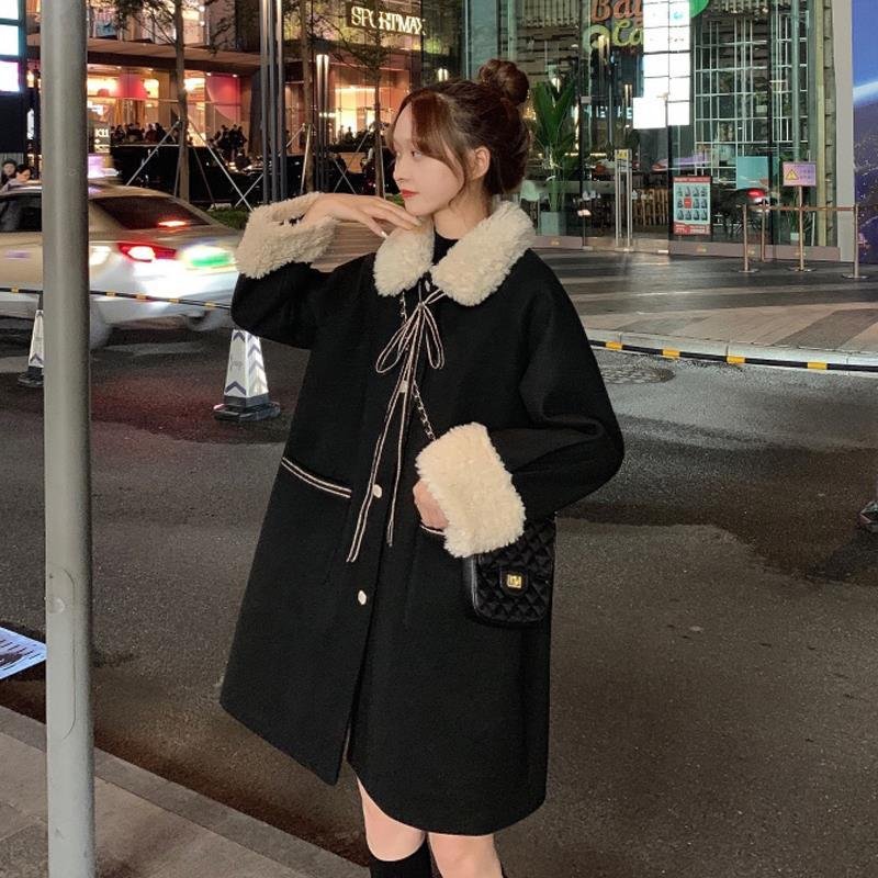 Vapetix S-3XL Puffy Sister 2025 Winter Collection Plus Size Women's Fashion Medium Length Stylish Korean Style Ou