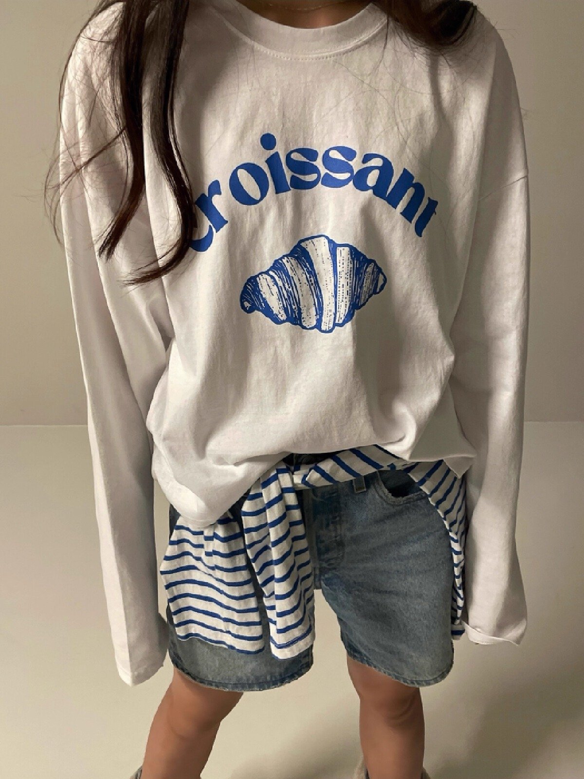 Vapetix S-3XL Korean Foreign Trade: 21-Count Pure Cotton - 210g 100% Cotton Autumn Long-Sleeve T-Shirt for Women, – Bild 3