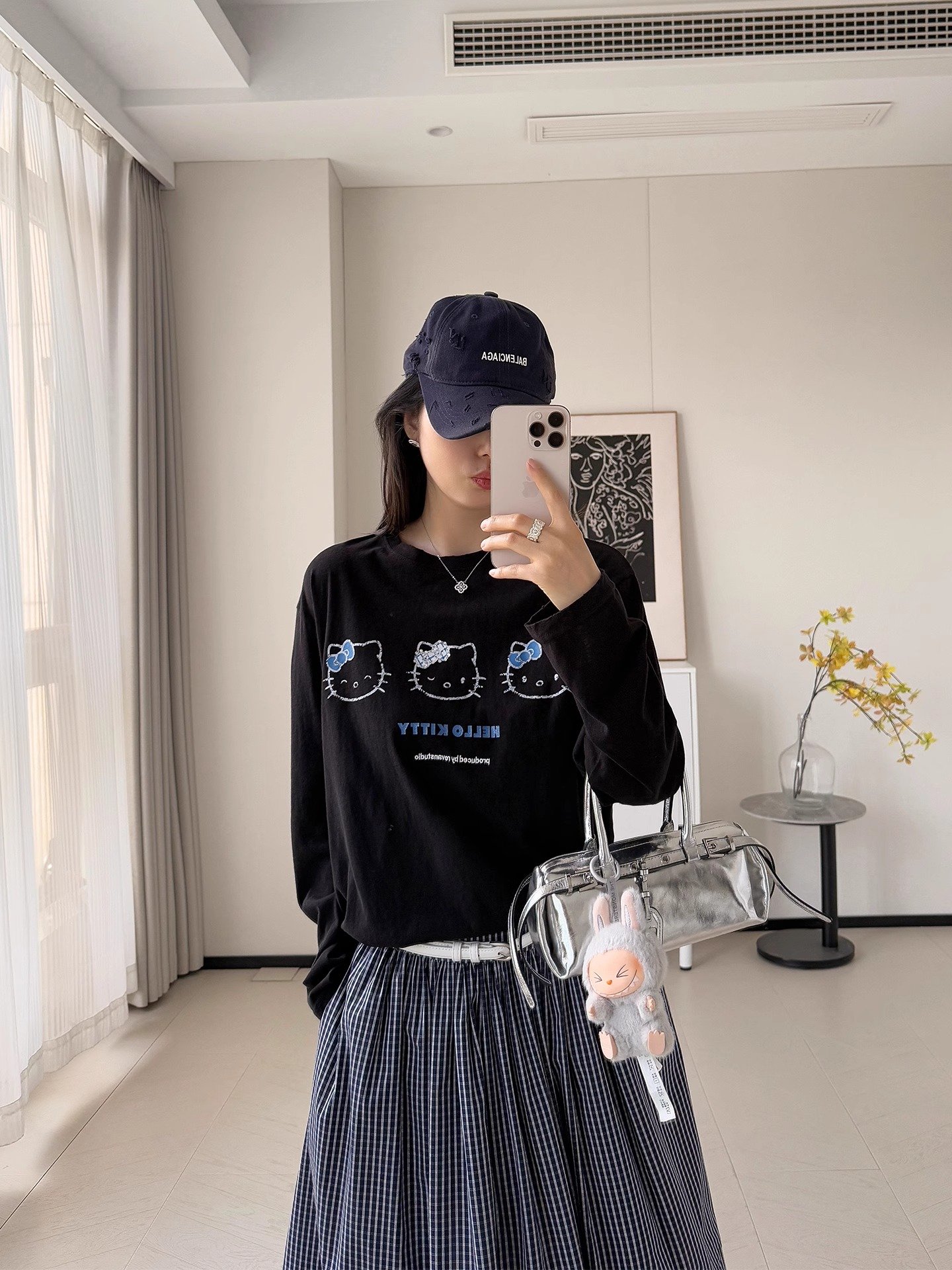 Vapetix S-3XL Official Image 21 Pure Cotton - 210g (100% Cotton) Autumn Long-Sleeve T-Shirt for Women Loose Top P – Bild 4