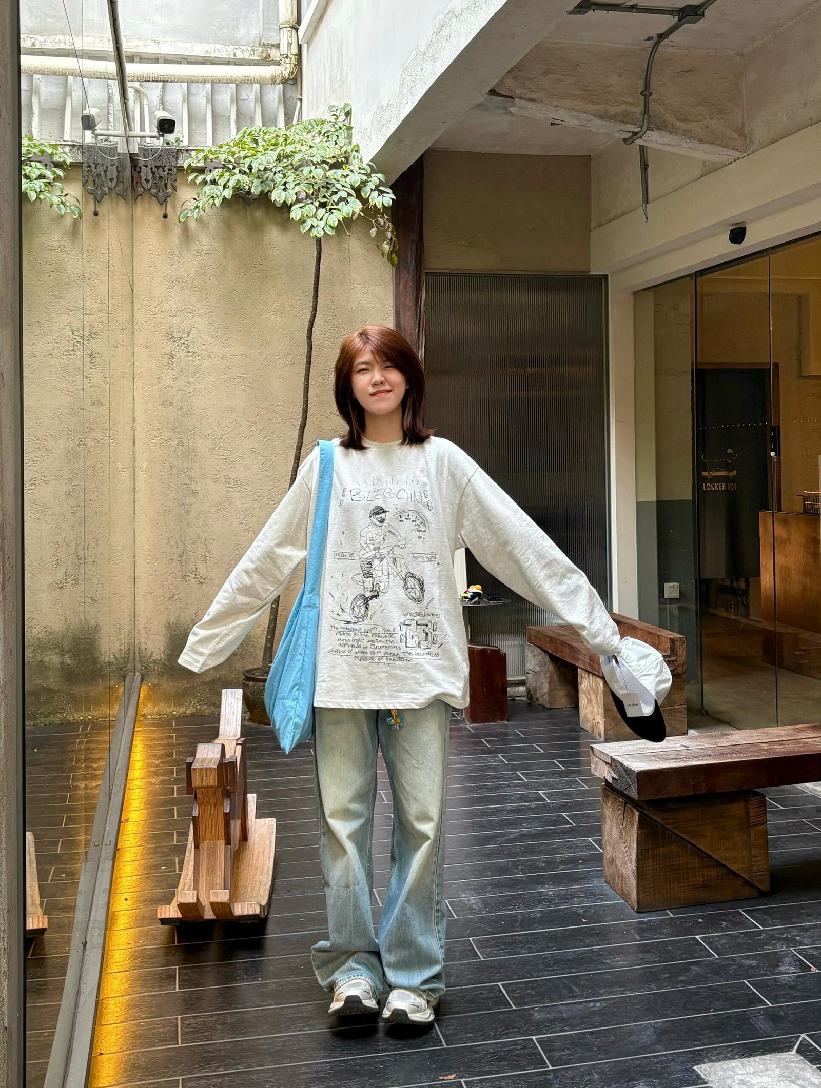 Vapetix M-2XL Women's Long Sleeve T-Shirt with [200g Pure Cotton Celophane + Shoulder Strap Edge + Fake Button Lo - 图片 3