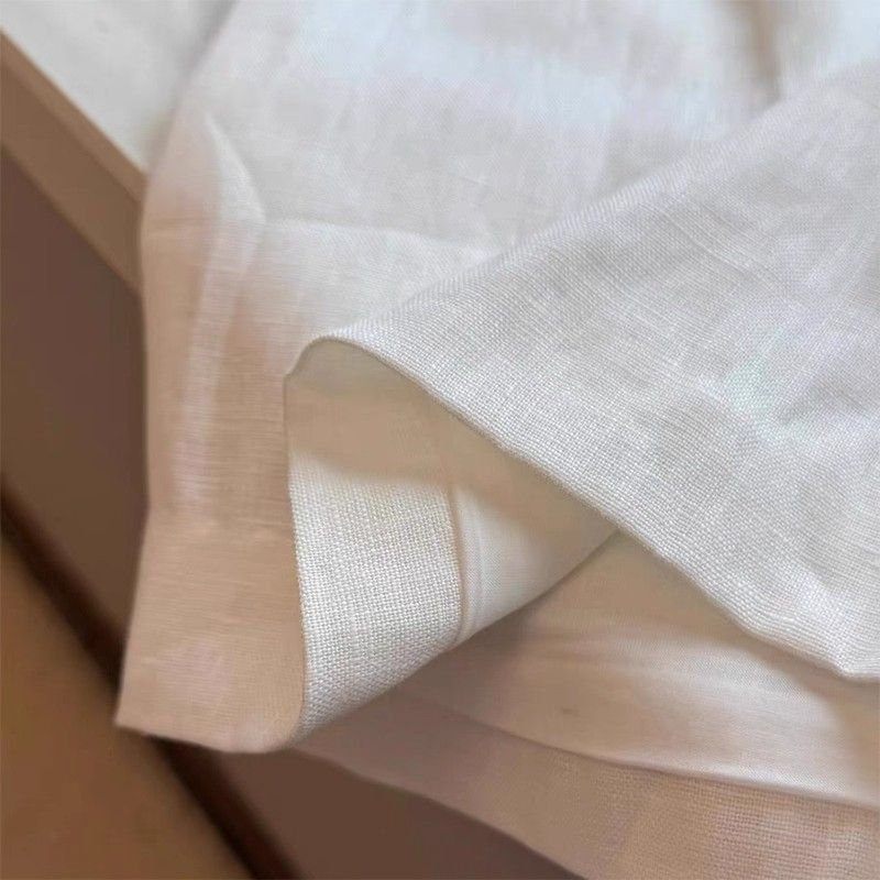 Vapetix S-4XL Women's Summer New Korean Style Linen Shorts Large Size Slimming Loose Casual Versatile Wide Leg Fi - 图片 2