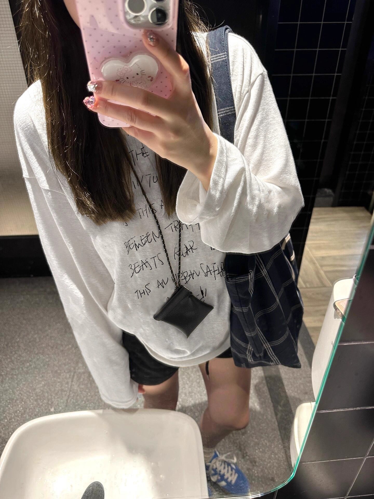 Vapetix S-3XL Official Image 21-ply Cotton - 210g (100% Cotton) Autumn Long Sleeve T-shirt for Women Loose Top Pr