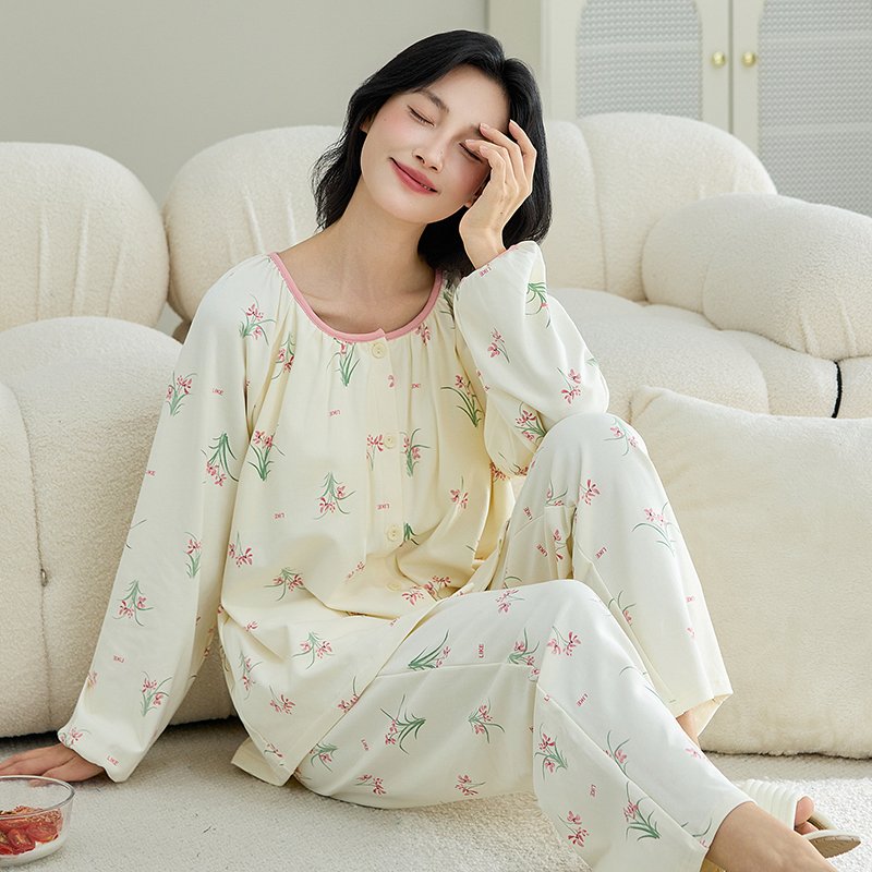 Vapetix M-XXL Spring and Autumn New Open-Front Cardigan 100% Cotton Long-Sleeve Women's Sweet Casual Homecoming S