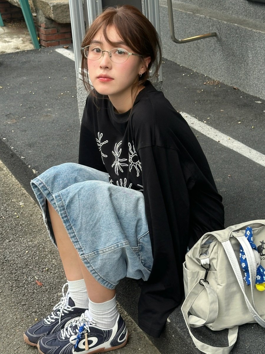 Vapetix M-2XL 220g pure cotton, printed + post-woven + ironed, long-sleeved live broadcast quality - 图片 2