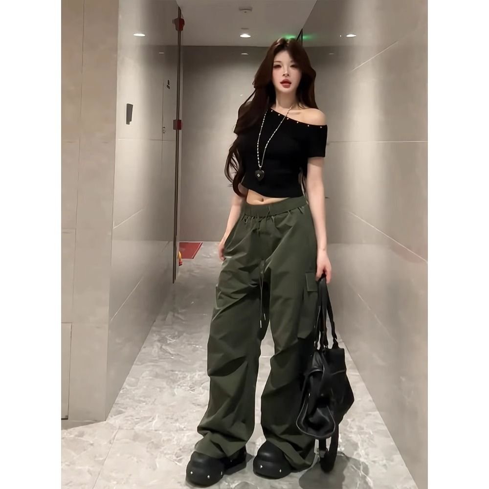 Vapetix S-XL Women's Fitted Short-Sleeve T-Shirt with Diagonal Hemming Technology - 40% Cotton - 图片 2