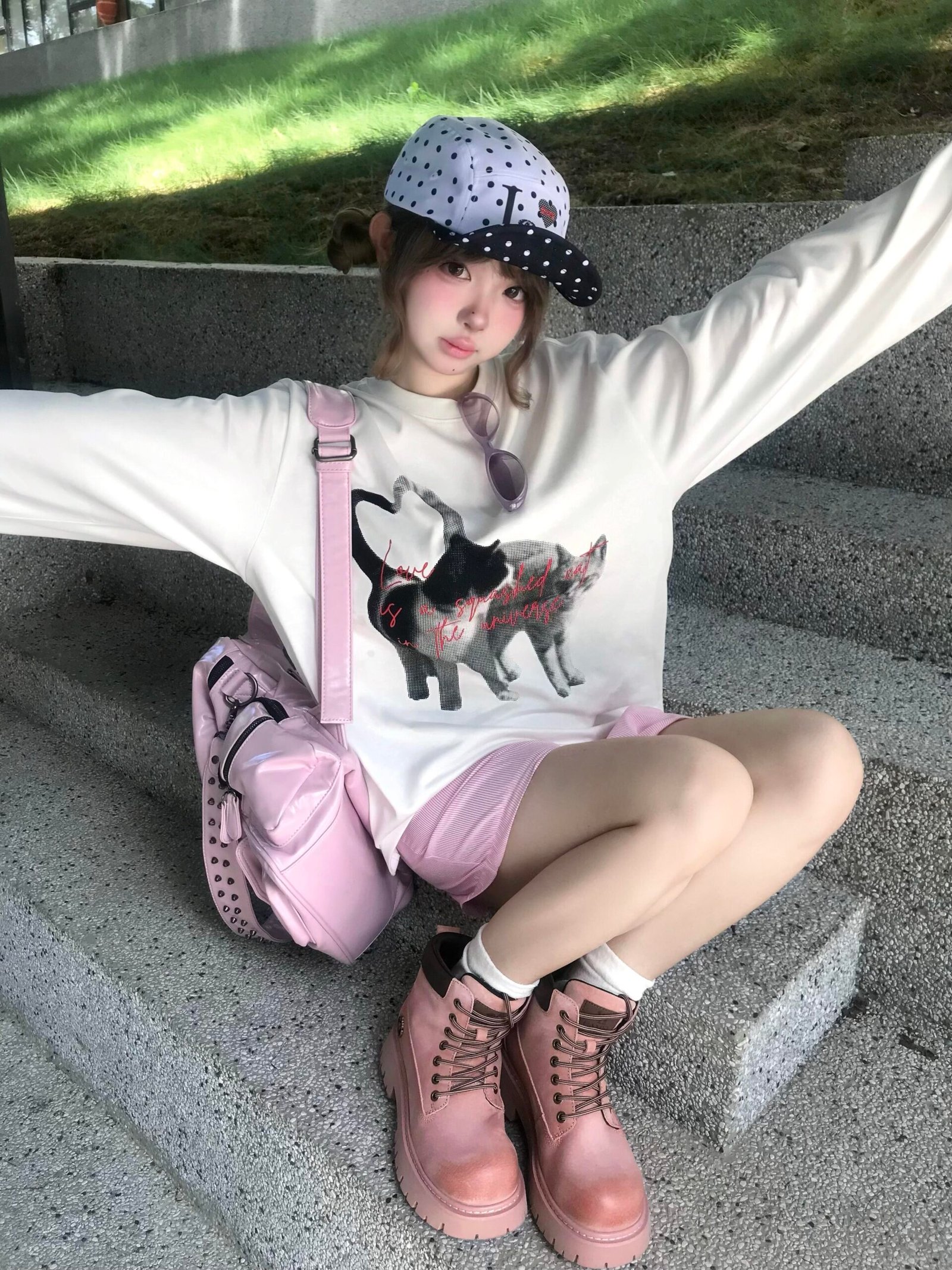 Vapetix M-2XL 【200g pure cotton silicone + shoulder bag edge + imitation buckle】 women's long sleeve t-shirt - 图片 5