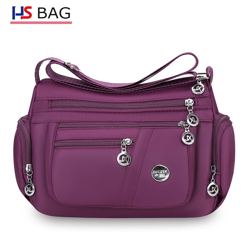 Vapetix Free Size-Free Size New Model Large Capacity Middle-Aged Mother Bag Oxford Fabric Multi-Compartment Casual Crossbody Ba - 图片 9