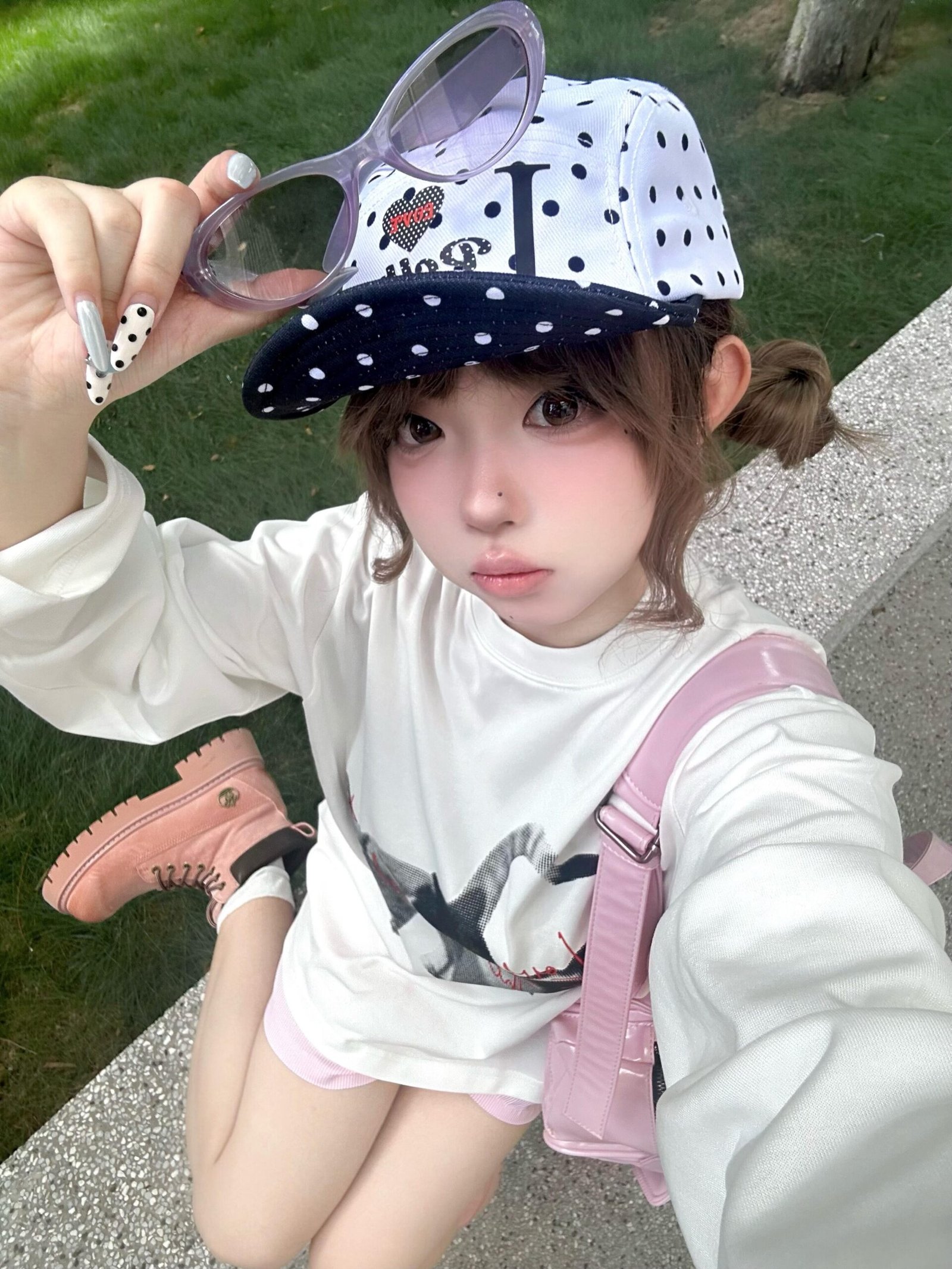 Vapetix M-2XL 【200g pure cotton silicone + shoulder bag edge + imitation buckle】 women's long sleeve t-shirt - 图片 2