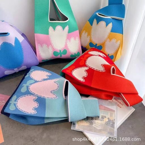 Vapetix Free Size-Free Size  A new model women's tote bag, versatile knitting bag, matching gift, bucket bag, knitting bag, hand
