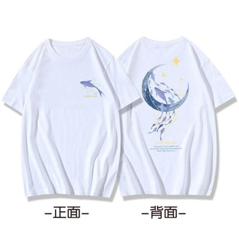 Vapetix M-XXL Cartoon Short-Sleeve T-Shirt Women Summer New Arrival Korean Women's Loose Student Couple Clothes W - 图片 2