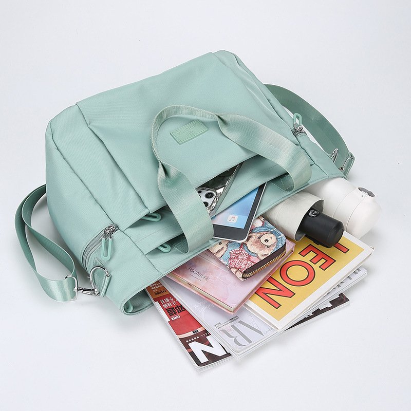 Vapetix Free Size-Free Size New Nylon Single Strap Bag Large Capacity Portable Commute Women's Bag Simple Lady Leisure Travel H – Bild 2