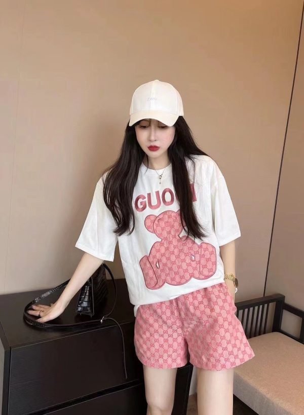 Vapetix M-XXXL Ladies' Summer Casual Sportswear Set Trendy and Stylish Short Shorts Two-Piece Outfit – Bild 4