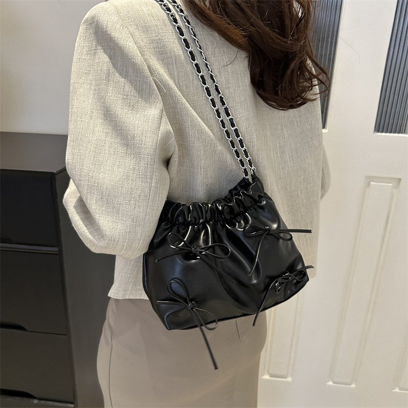 Vapetix Free Size-Free Size Large Capacity 2024 Spring New Simple Casual School Commute Tote Bag Simple Casual Fashion Single S - 图片 4