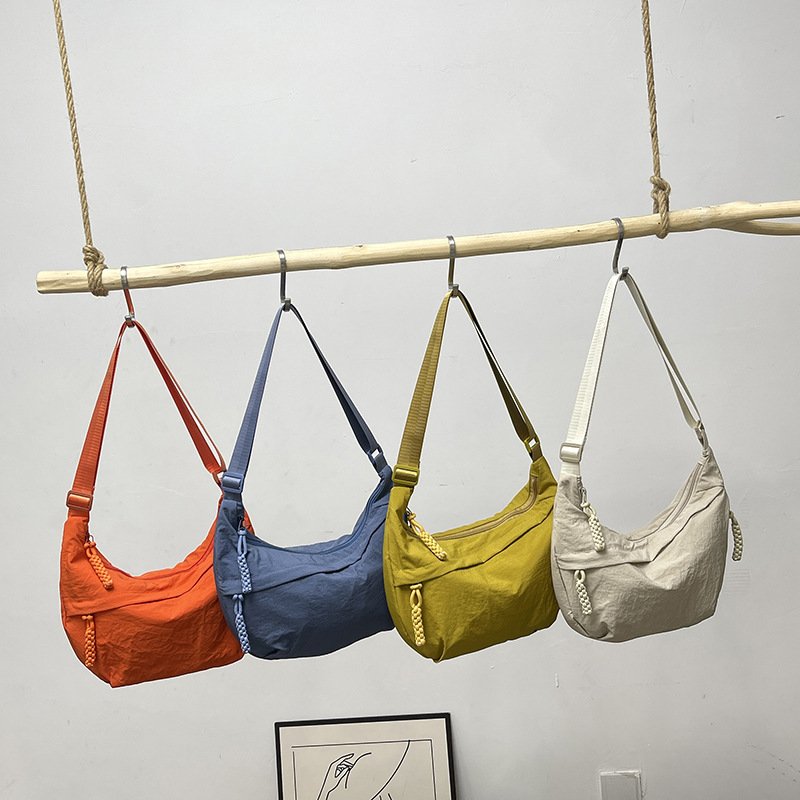 Vapetix Free Size-Free Size 2025 Solid Color Trendy Personal Single Shoulder Bag for Women, Daily Simple Dumpling Bag, Versatil – Bild 3