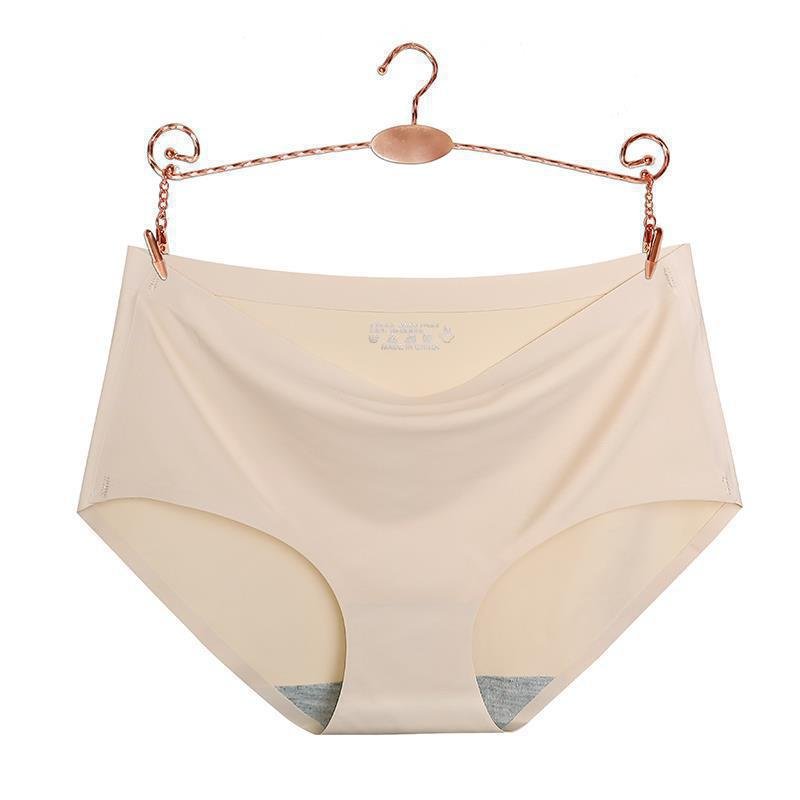 Vapetix M【40-45kg】-XXL【140-165 lbs】 Cross-border Amazon source summer thin women's ice silk seamless panties one-piece mid-low waist te – Bild 4