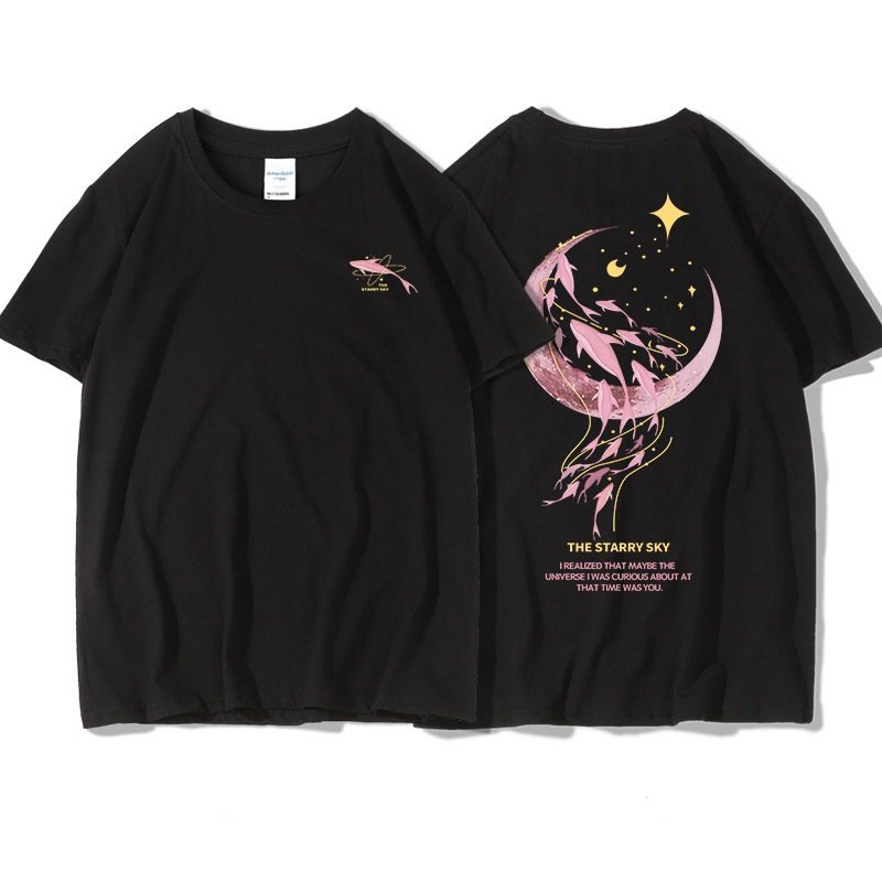 Vapetix M-XXL Cartoon Short-Sleeve T-Shirt Women Summer New Arrival Korean Women's Loose Student Couple Clothes W - 图片 4